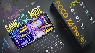 Poco X6 Pro Game Turbo Hidden features 🤯 sensitivity like iPhone🔥 voice changer amp more [upl. by Pernas]