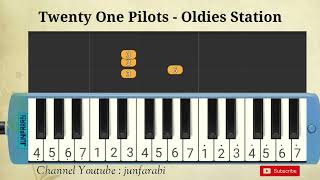 Twenty One Pilots  Oldies Station  melodika tutorial [upl. by Haleigh792]