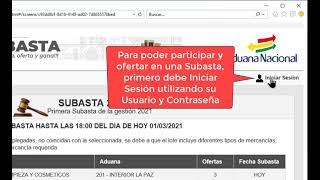 Como ofertar en una subasta  Subasta Electrónica 2021 [upl. by Imekawulo]