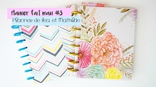 Planner fait main 3  Planners de Léa et Mathilde [upl. by Lal]