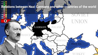 Relations between Nzi Germany and other countries of the world Red Alert [upl. by Almire397]