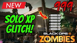 BO6 GLITCH  NEW SOLO INSTANT KILL EVERYTHING GLITCH SOLO UNLIMITED XP GLITCH BO6 ZOMBIES GLITCH [upl. by Nevets]