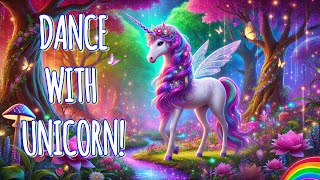 Unicorn Fantasy Dance Song  Fun Music for Kids to Move and Groove [upl. by Saxet159]