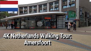 4K Netherlands Walking Tour Amersfoort [upl. by Ehtylb]