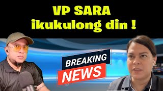 VP SARA ikukulong din [upl. by Alemrac]