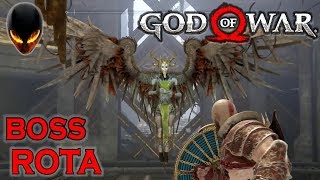 GOD OF WAR ROTA Valkyrie  BOSS Battre  Vaincre amp Chambre Cachée dOdin [upl. by Dnesnwot]