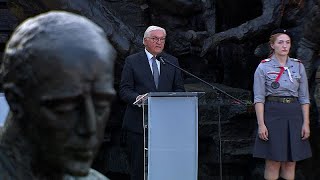 Steinmeier pede perdão 80 anos depois da Revolta de Varsóvia [upl. by Waddell]