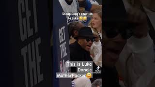 We need Snoop Dogg to say quotthis is Luka Doncic mthr fkrquot snoopdogg lukadoncic whocryingnow nba [upl. by Nylakcaj769]