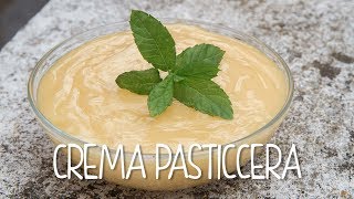 Crema Pasticcera  Buonissima in 7 mosse [upl. by Kinny]