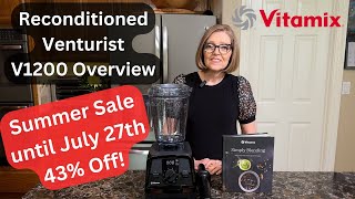 Vitamix Certified Reconditioned Venturist V1200 Product Review [upl. by Larue]