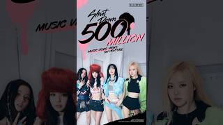 BLACKPINK  Shut Down MV HITS 500 MILLION VIEWS [upl. by Orren]