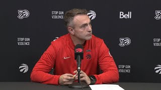 Toronto Raptors Media Availability  Postgame vs Detroit Pistons  November 1 2024 [upl. by Riess]