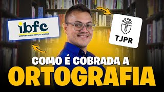 ORTOGRAFIA  LÍNGUA PORTUGUESA  TJ PR IBFC  AULA 04 [upl. by Nolyag761]