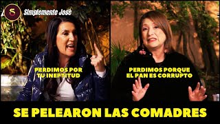 Se pelearon las comadres Xóchitl Gálvez y Kenia López Rabadán y sacaron sus trapitos al sol [upl. by Eilliw]