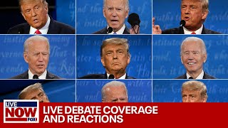 LIVE DEBATE COVERAGE Post TrumpBiden Debate analysis  LiveNOW from FOX [upl. by Doreg]