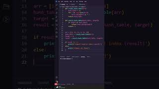 Python in 60 seconds Create a Hashing Search Algorithm in Python [upl. by Aseral805]