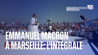 Meeting dEmmanuel Macron à Marseille lintégrale [upl. by Rifkin]