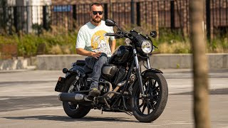 Yamaha XV950 Bolt  Японский Спортстер Подробный обзор и тестдрайв [upl. by Gill]