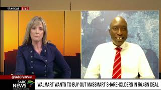 Looming deal between retail giants Walmart and Massmart Zwelakhe Mnguni [upl. by Lleihsad]