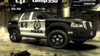 Need For Speed Mostwanted all temp350 and all bonus cars PART 1 [upl. by Lenci]