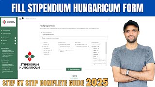 How to fill Stipendium Hungaricum Scholarship form 2025  Complete Guide [upl. by Welcy]