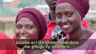 SIYONI BY ARIKUNGOMA CHOIR  ADEPR GASAVEGASABO Official Lyric Video [upl. by Ddej]