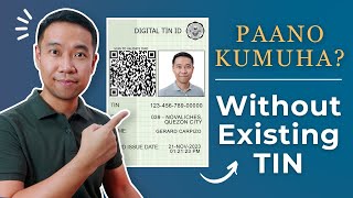 How to Create ORUS Account Without Existing TIN  PAANO KUMUHA NG DIGITAL TIN ID KUNG WALANG TIN [upl. by Takashi]