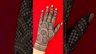 Stylish mehndi design and trending mehndi designs youtubeshorts shorts [upl. by Airolg]