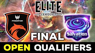 FINAL OPEN QUALS SEA IN BIG PATCH 736  TNC PREDATOR vs SALVATION GAMING  ELITE LEAGUE S2 DOTA 2 [upl. by Odrarebe303]