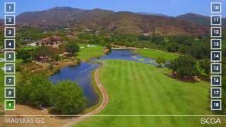 SCGA Flyover  Maderas Golf Club  Poway CA [upl. by Rentschler]