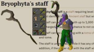 BRYOPHYTAS STAFF F2P PKING OSRS COMBAT LVL 58  99 STRENGTH  STEROIDS [upl. by Sherer559]