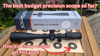 Vector optics sentinel x 1040x50 When did budget scopes get this good Best in class [upl. by Yesoj591]