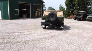 hummer military 035 M998 Hummer H1 cummins 12 valve CampC Equipment 1 [upl. by Routh]