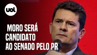 Sergio Moro confirma candidatura ao Senado pelo Paraná [upl. by Ccasi]