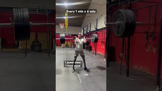 Strength EMOM motivation crossfit fitness weightlifting [upl. by Radbourne504]