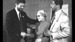 Gerry Adams meeting Rosa Parks 1994 [upl. by Amzaj]