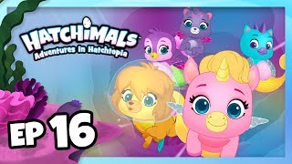 Hatchimals  Adventures in Hatchtopia Mermal Magic  Episode 16 – Swimming in Snowflakes [upl. by Ash]