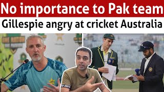 Australia focus on Border Gavaskar no interest with Pakistan Gillespie [upl. by Llenrahc201]