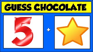 Guess Chocolate Name from Emoji Challenge  Hindi Paheliyan  Riddles in Hindi  Queddle [upl. by Ablem641]