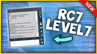 NEW ROBLOX EXPLOIT RC7 Working UNRESTRICTED LEVEL 7 SCRIPT EXECUTOR wGETOBJECTS [upl. by Akenahc]