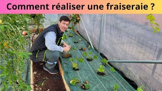 Comment réaliser une fraiseraie  🍓 🍓 🍓 🍓 [upl. by Haskins]