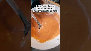 Easy Burger Sauce [upl. by Alimrahs]