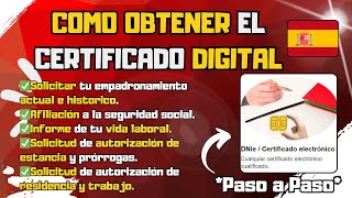 Cómo Obtener el Certificado Digital FNMT  Guía Completa en España [upl. by Redan867]