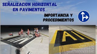 Señalización Horizontal en Pavimentos [upl. by Wayland]