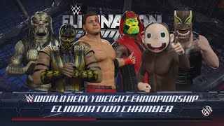 WWE 2k16 Elimination Chamber Episode 34 BEST PPV YET [upl. by Otokam]