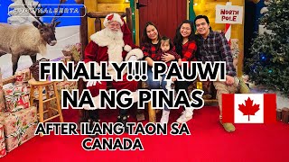 CANADA TO PHILIPPINES  EDMONTON ALBERTA  PINOY IN CANADA [upl. by Roxie]