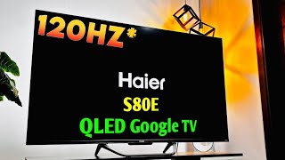 Haier QLED S80E Best Budget QLED TV Full Review amp Test by Shahryar Review 🔥 [upl. by Branca]