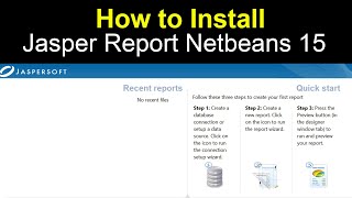 How to Install iReport Plugin in Netbeans 15 [upl. by Anivas134]