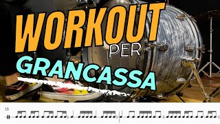 Workout per gran cassa con PDF incluso [upl. by Ennayelsel]