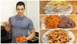 3 COMIDAS SALUDABLES PARA GANAR MASA MUSCULAR [upl. by Brote]